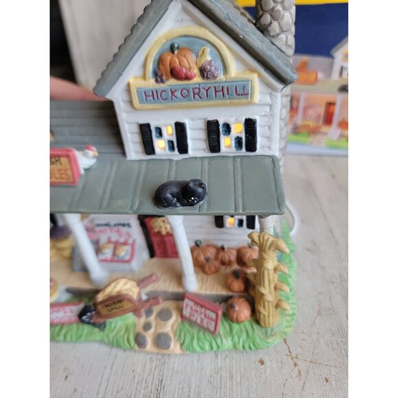 Vintage Autumn accents hickory Hill village accessory ceramic - Picture 8 of 11